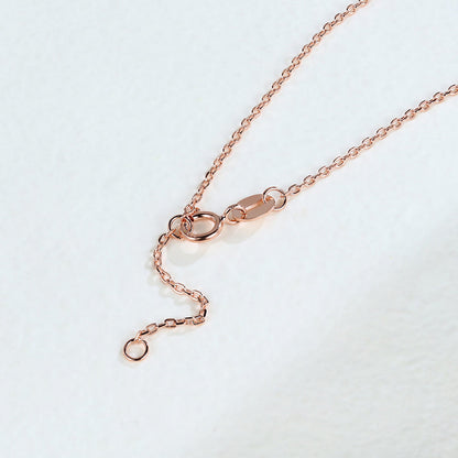 0.9 TCW Round Moissanite Scorpio-Zodiac Sign Necklace
