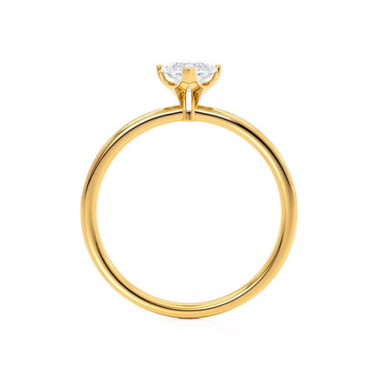 1 CT Marquise Solitaire Lab Grown Diamond Engagement Ring